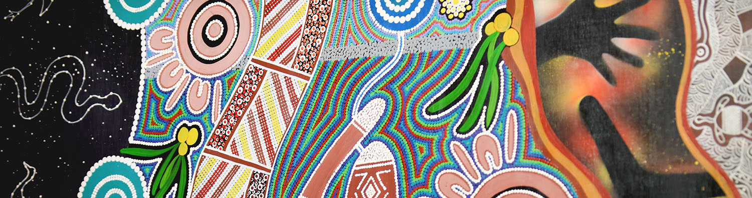 Indigenous artwork at Callide Power Station