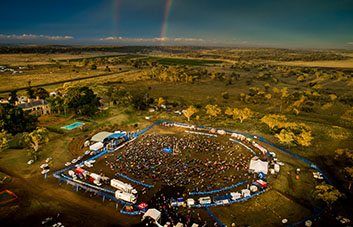 Rocking away the clouds at Big Skies