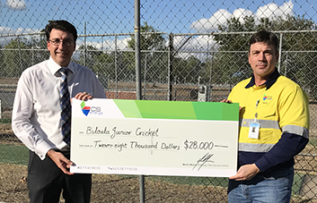 New Biloela cricket nets on the way for next summer