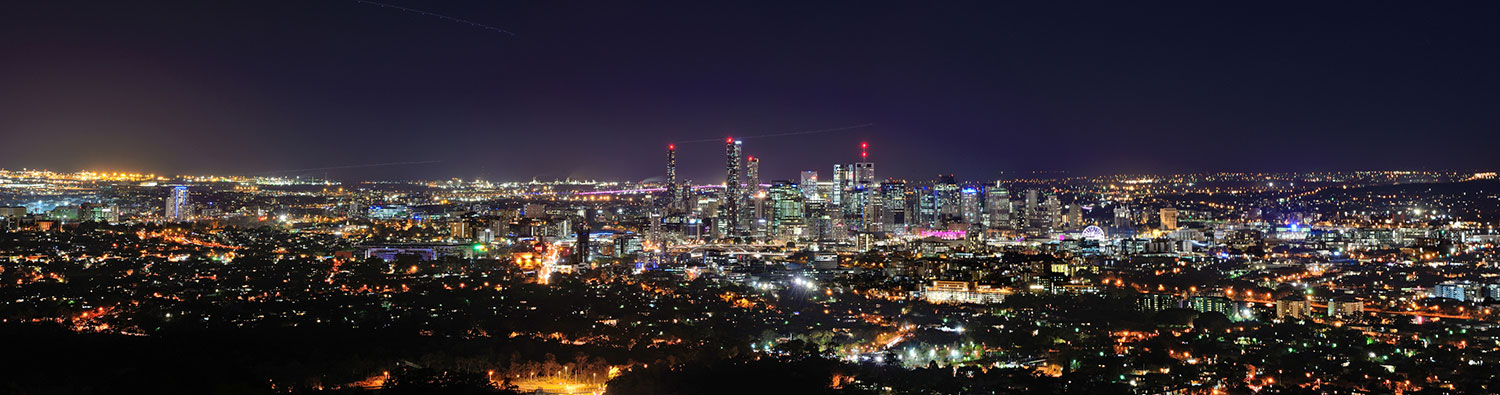 Brisbane at night