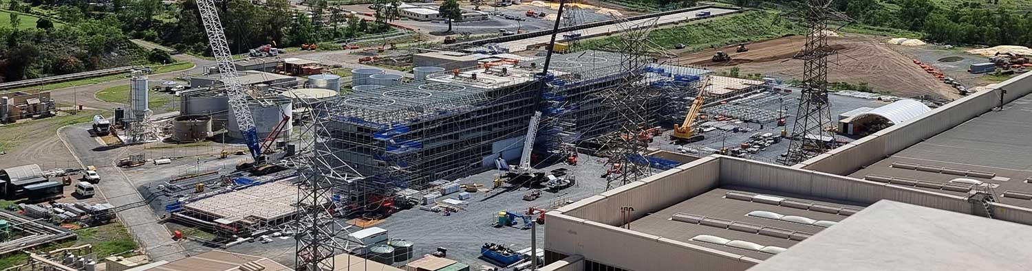 C3 cooling tower construction