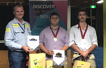 CS Energy apprentices win gold and bronze at WorldSkills