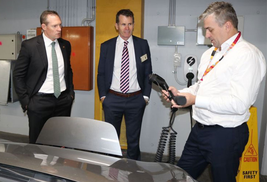 Mick, Andrew and Linus