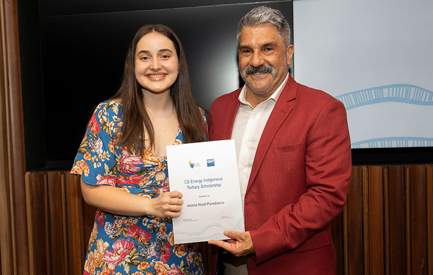 Indigenous scholarship recipient and Idigenous Engagement Advisor