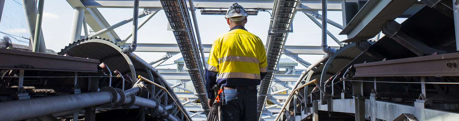 Employee walking at Kogan