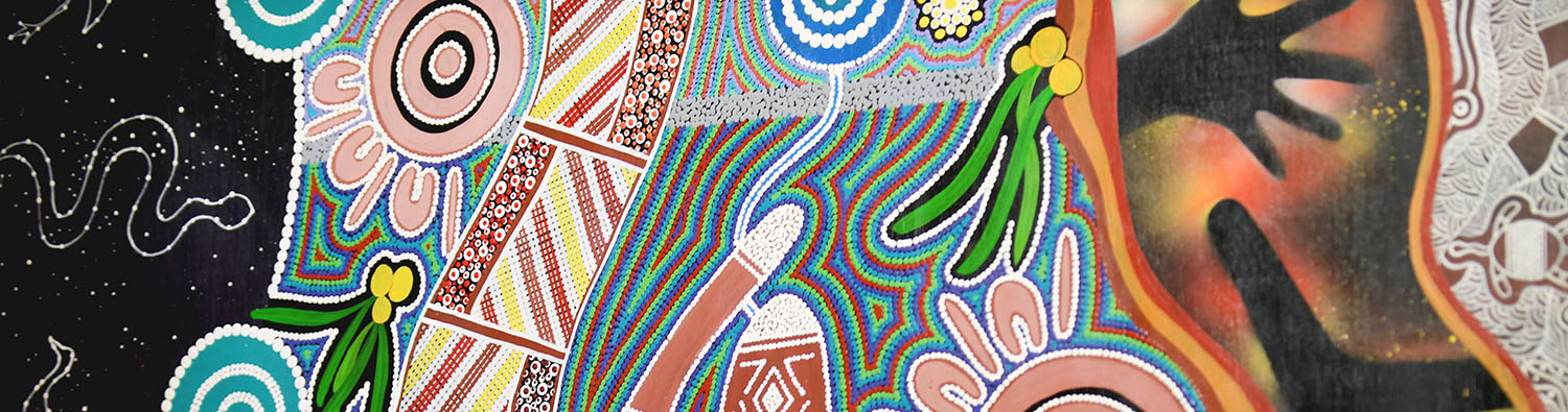 Indigenous artwork at Callide Power Station
