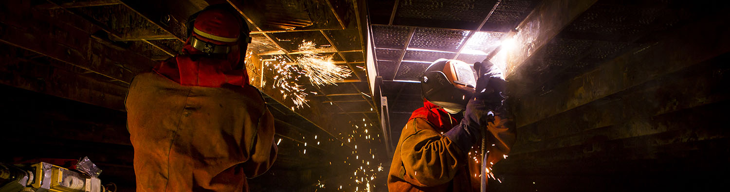 Welders at Kogan Creek