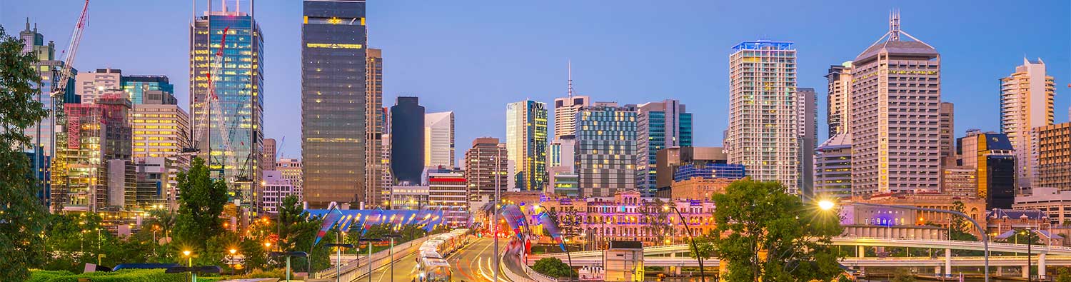 Brisbane city skyline