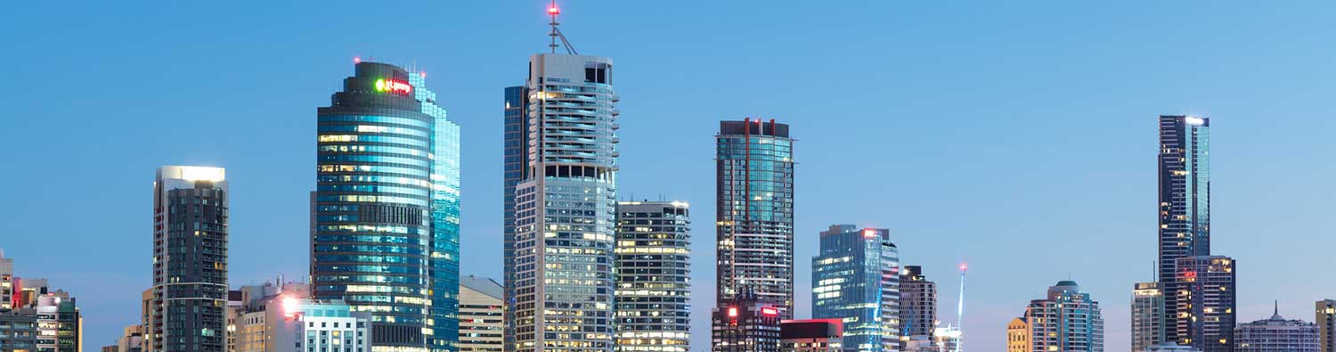 Brisbane city skyline