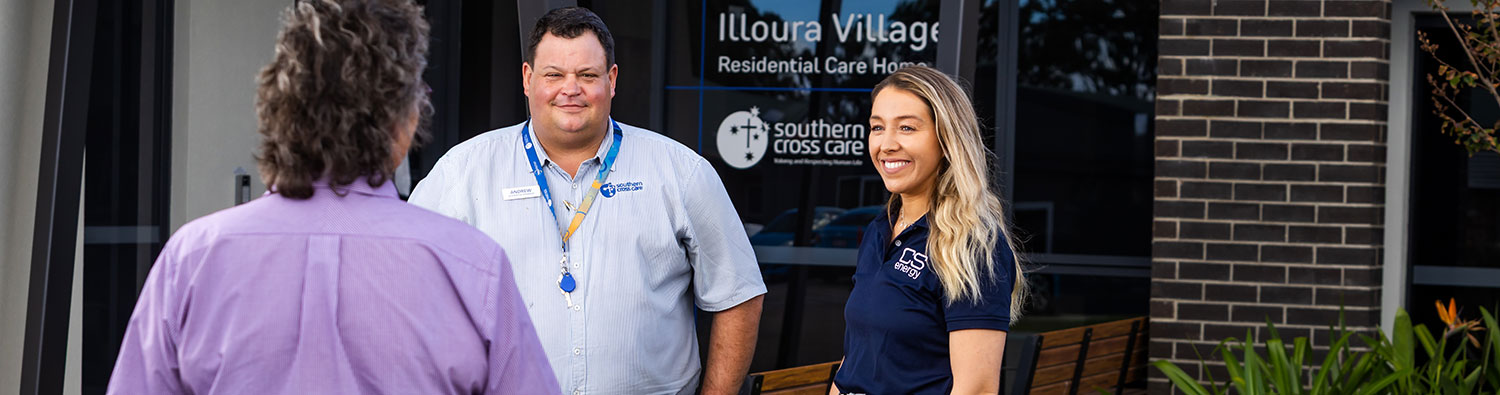 Illoura Village and CS Energy reps