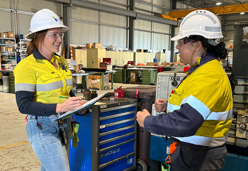 Alivia Bonk at Kogan Creek Power Station August 2025