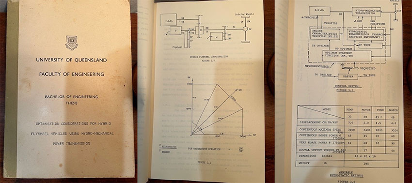 Barry Downes thesis on hybrid car