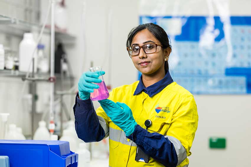 Renuka Karanam KCPS in the lab 2023