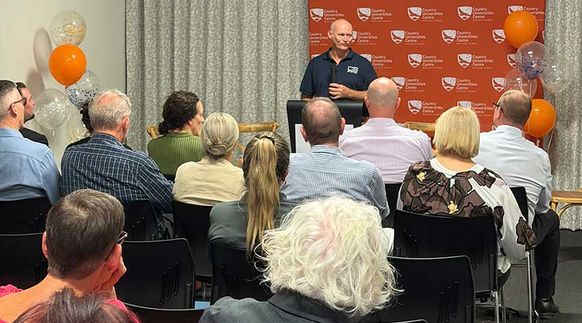 CUC WD 1st anniversary Gav Dann speech