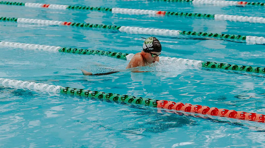 Greenbank Gators breaststroke swimmer 2025