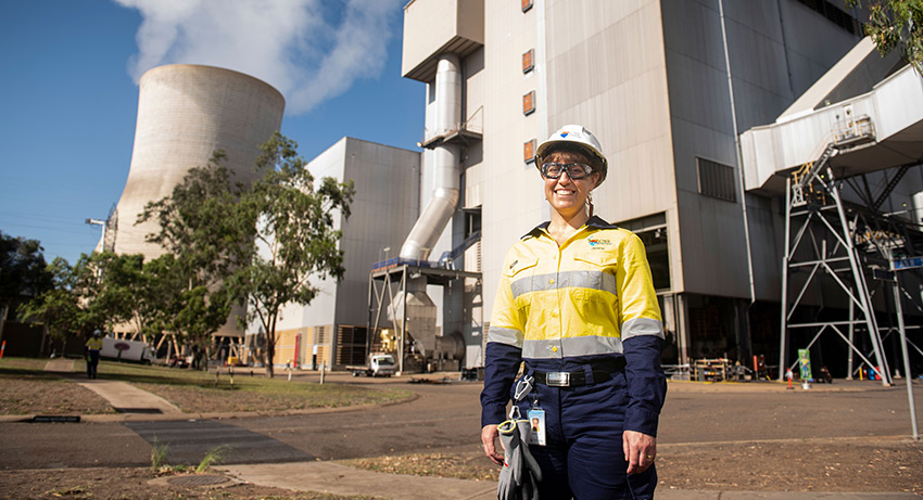Jenny Heit Callide Power Station