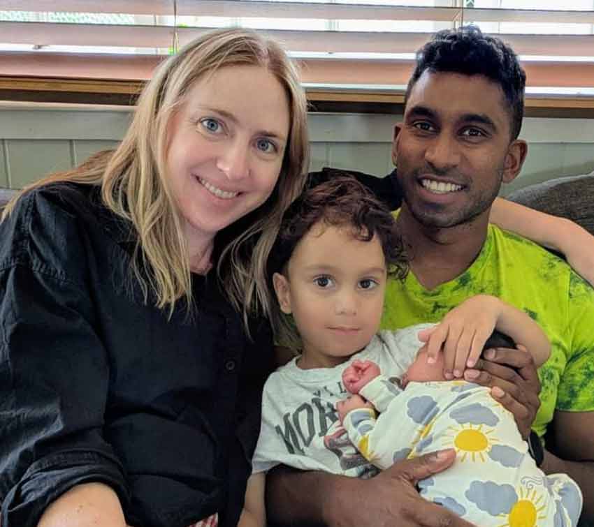 Lahiru Wimalasurya and family March 2025_body