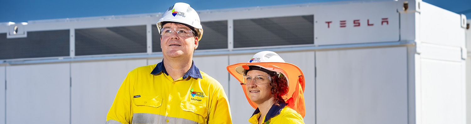 Mick Johnstone and Ssarah HAskmann at Greenbank Battery_banner